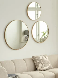 SANDAGERMiroir SANDAGER 3 pcs/pqt coloris chêne naturel-JYSK Clearance