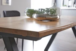 SANDBYTable SANDBY 100x210 chêne naturel/noir-Royal Oak Best