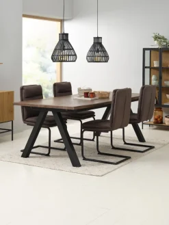 SANDBYTable SANDBY 100x210 chêne foncé-Royal Oak Clearance