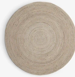 SANDELTRETapis SANDELTRE Ø120 naturel/gris-JYSK Discount