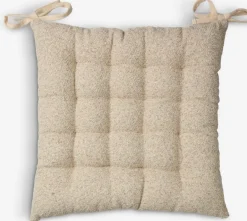 SANDFAKSCoussin de chaise SANDFAKS 40x40x5 beige-JYSK Clearance