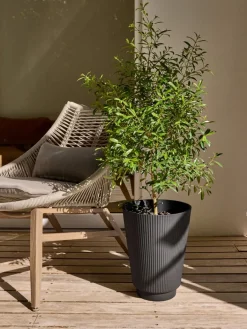 SANDLOBac à fleurs SANDLO Ø30xH38 noir-JYSK Online