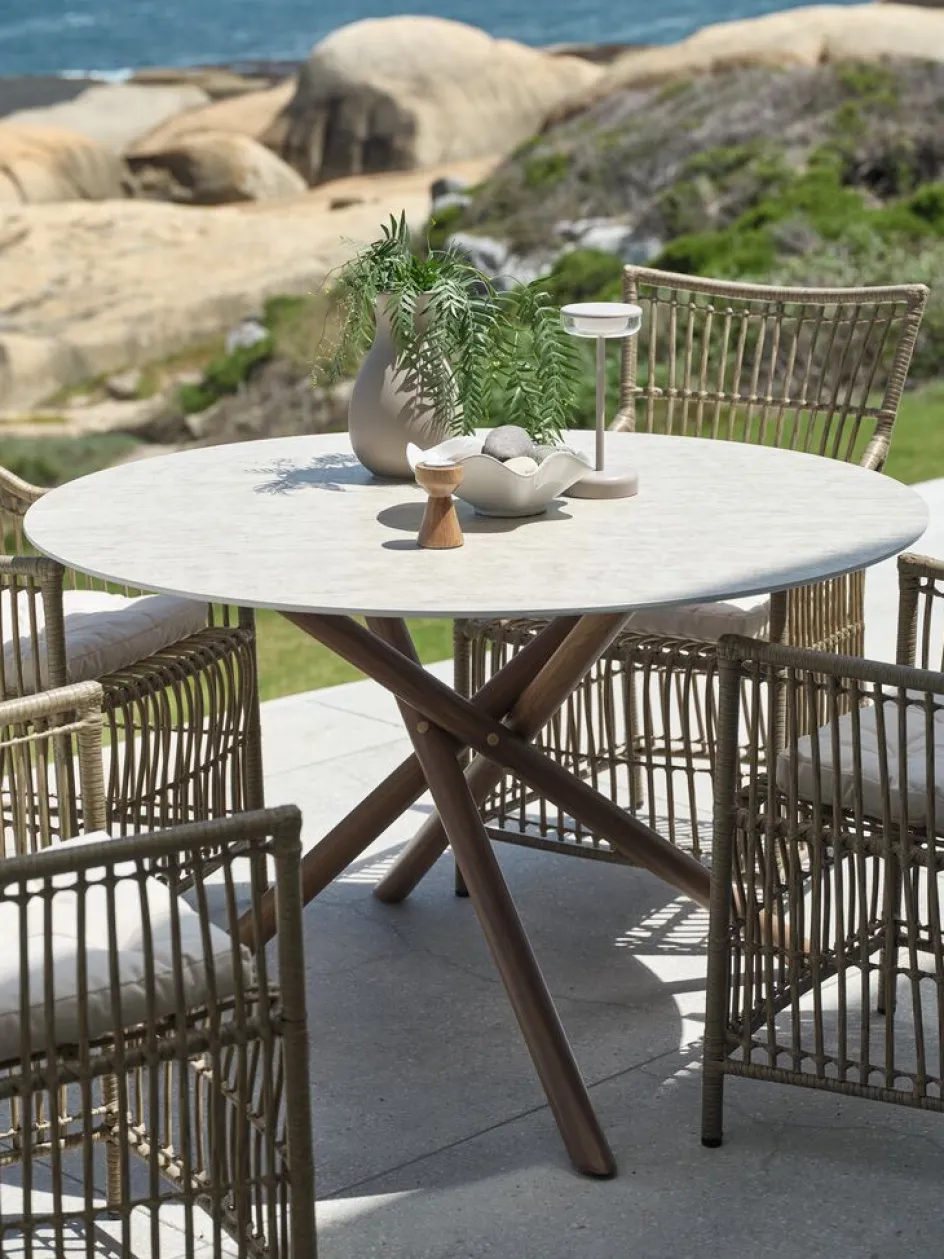 SANDVIGTable de jardin SANDVIG Ø120 beige-JYSK Hot