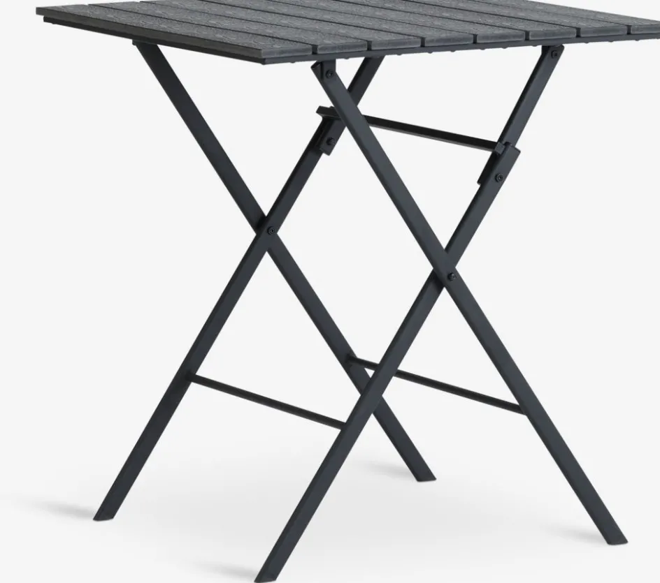 SANDVIKA + AIDTSANDVIKA L65 table + 2 AIDT chaises noir-JYSK Outlet