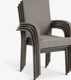 SANDVIKA + GUDHJEMSANDVIKA L65 table + 2 GUDHJEM chaises naturel-JYSK Clearance