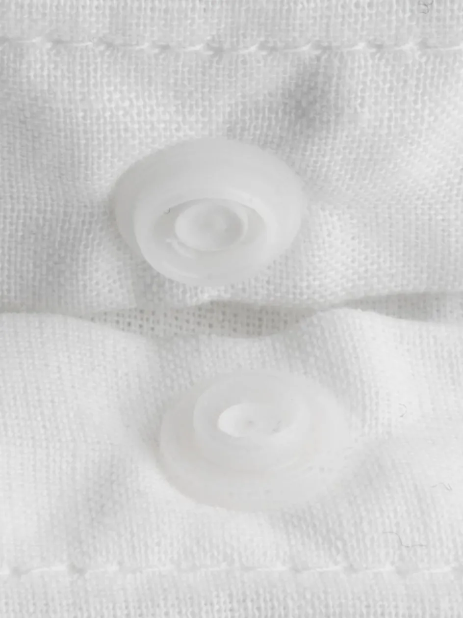 SANNEGoldParure de lit SANNE coton lavé 240x220 gris-KRONBORG Sale