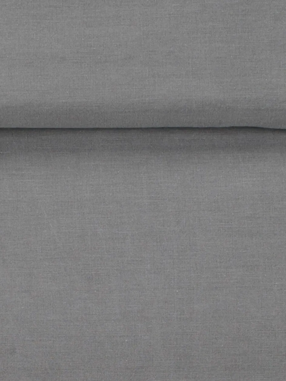 SANNEGoldParure de lit SANNE coton lavé 240x220 gris-KRONBORG Sale