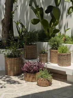 SANSEBIEPanier pour plantes SANSEBIE Ø50/40 kubu naturel 2pcs/lot-JYSK Best