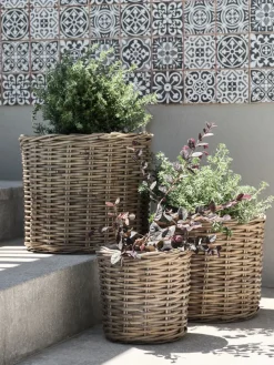 SANSEBIEPanier pour plantes SANSEBIE Ø40/33/25 kubu naturel 3pcs/lot-JYSK Discount