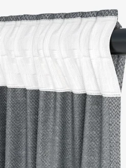 SAVALENRideau SAVALEN 1x140x245 chenille gris-JYSK