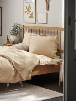 SELMAGoldParure de lit SELMA Coton lavé 240x220-KRONBORG Sale