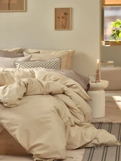 SELMAGoldParure de lit SELMA Coton lavé 240x220-KRONBORG Sale