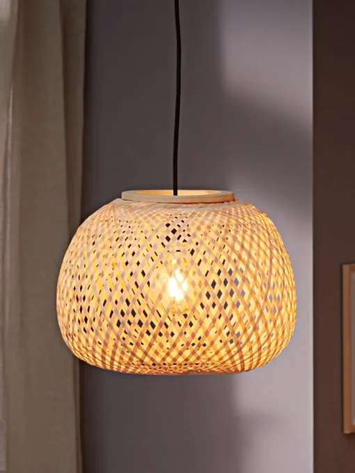 SIGVARDSuspension SIGVARD Ø35xH26cm bambou-JYSK Online