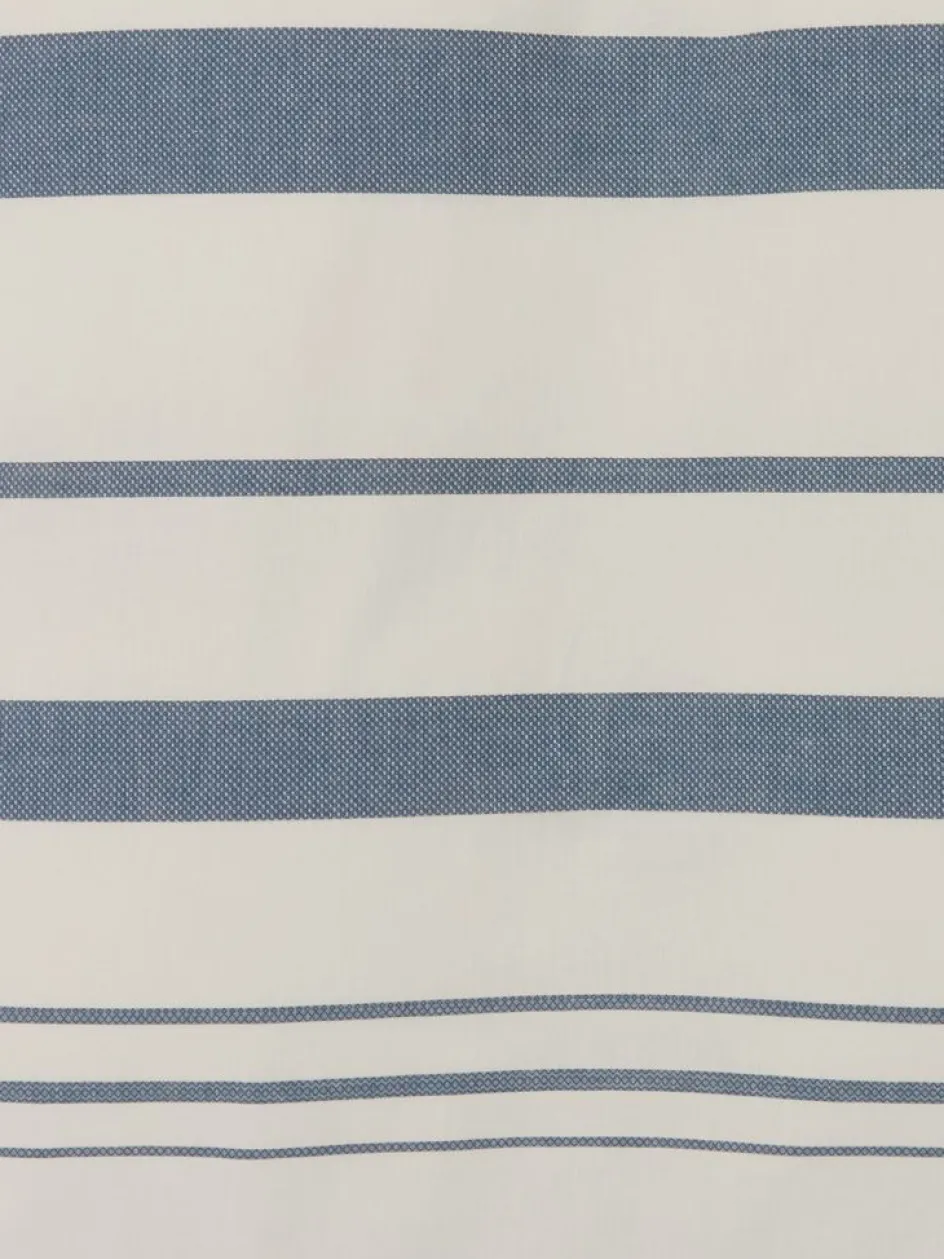 SILJEGoldParure de lit SILJE Fil teint 240x200 marine-KRONBORG New