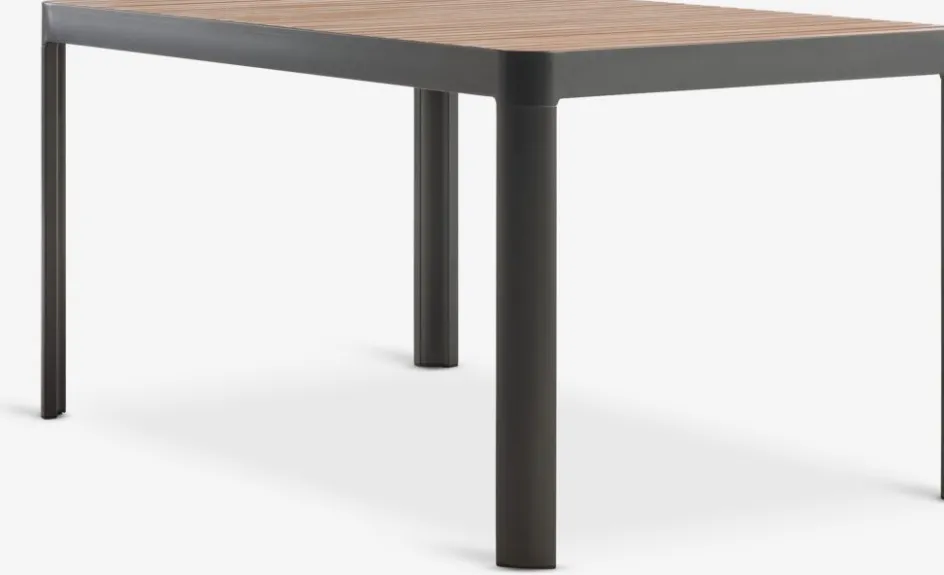 SIRDAL + NANNESTADSIRDAL L149 table eucalyptus + 4 NANNESTAD chaises-JYSK Hot