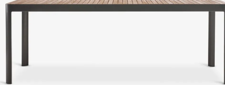 SIRDAL + NANNESTADSIRDAL L211 table eucalyptus + 4 NANNESTAD chaises-JYSK Best