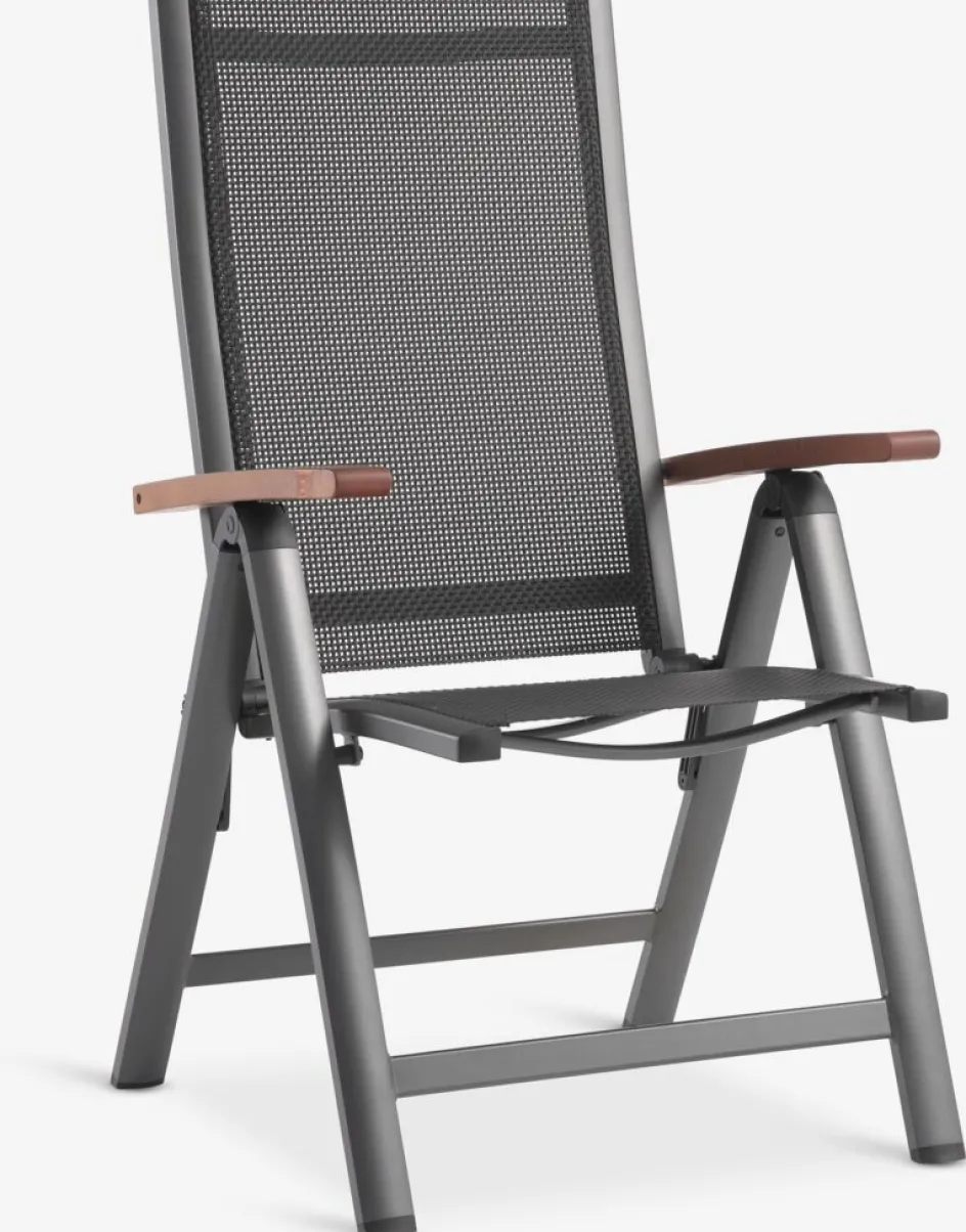 SIRDAL + SIRDALSIRDAL L91 table eucalyptus + 4 SIRDAL chaises gris-JUTLANDIA Hot