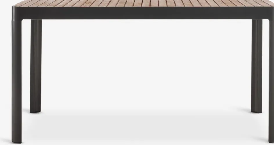 SIRDAL + SIRDALSIRDAL L149 table eucalyptus + 4 SIRDAL chaises gris-JUTLANDIA Online