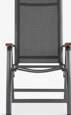 SIRDAL + SIRDALSIRDAL L211 table eucalyptus + 4 SIRDAL chaises gris-JUTLANDIA Online