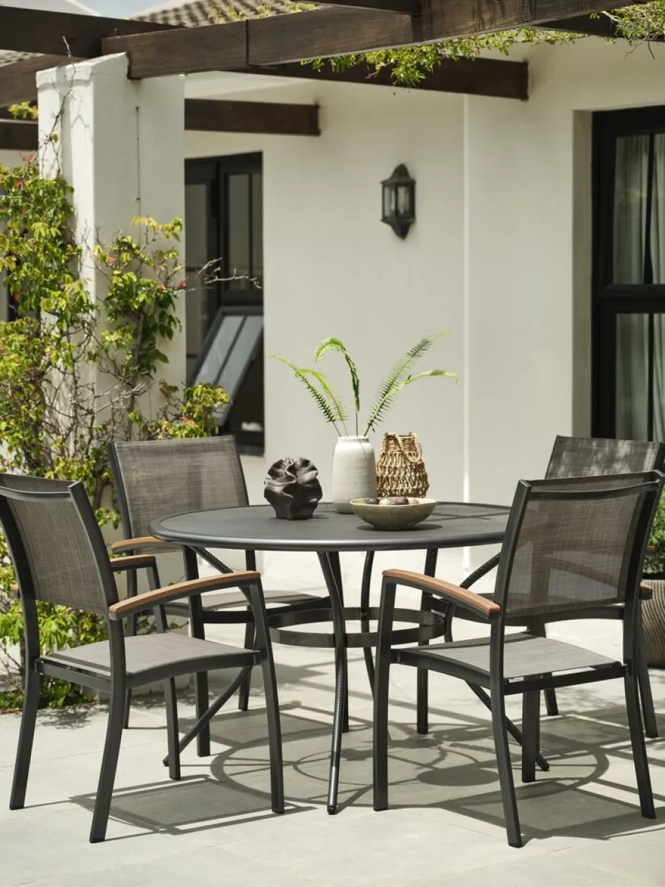 SIRDALChaise empilable SIRDAL gris-JUTLANDIA Discount