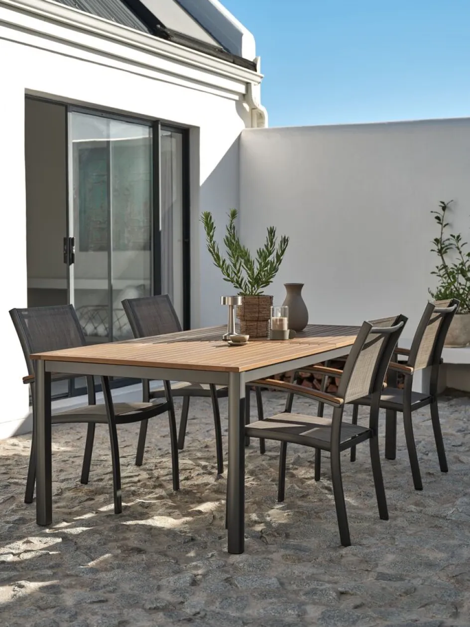 SIRDALChaise empilable SIRDAL gris-JUTLANDIA Discount