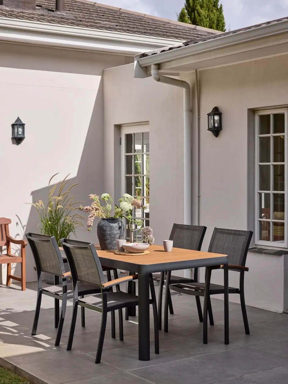 SIRDALTable de jardin SIRDAL l91xL149 eucalyptus-JUTLANDIA Online