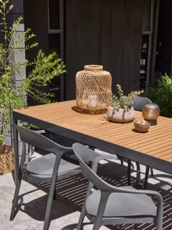 SIRDALTable de jardin SIRDAL l91xL211 eucalyptus-JUTLANDIA Online