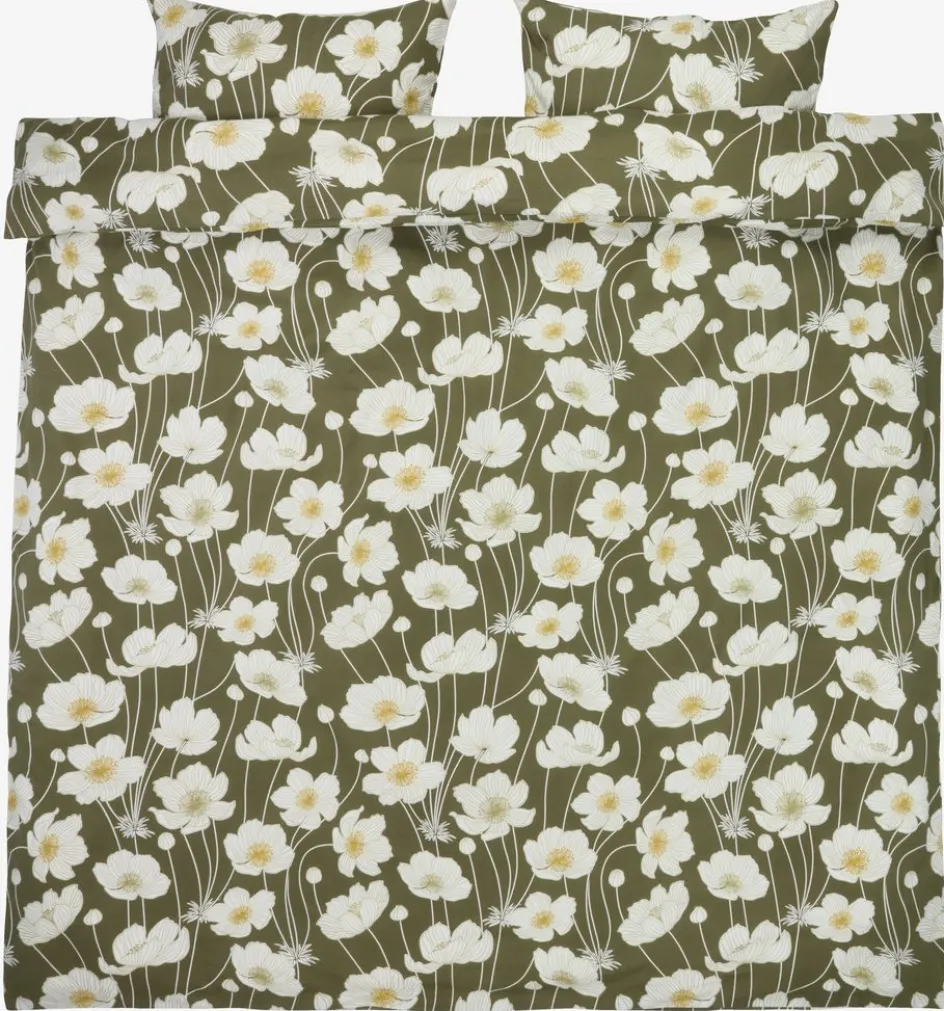 SIWPlusParure de lit Flanelle SIW 240x220 olive-JYSK Sale