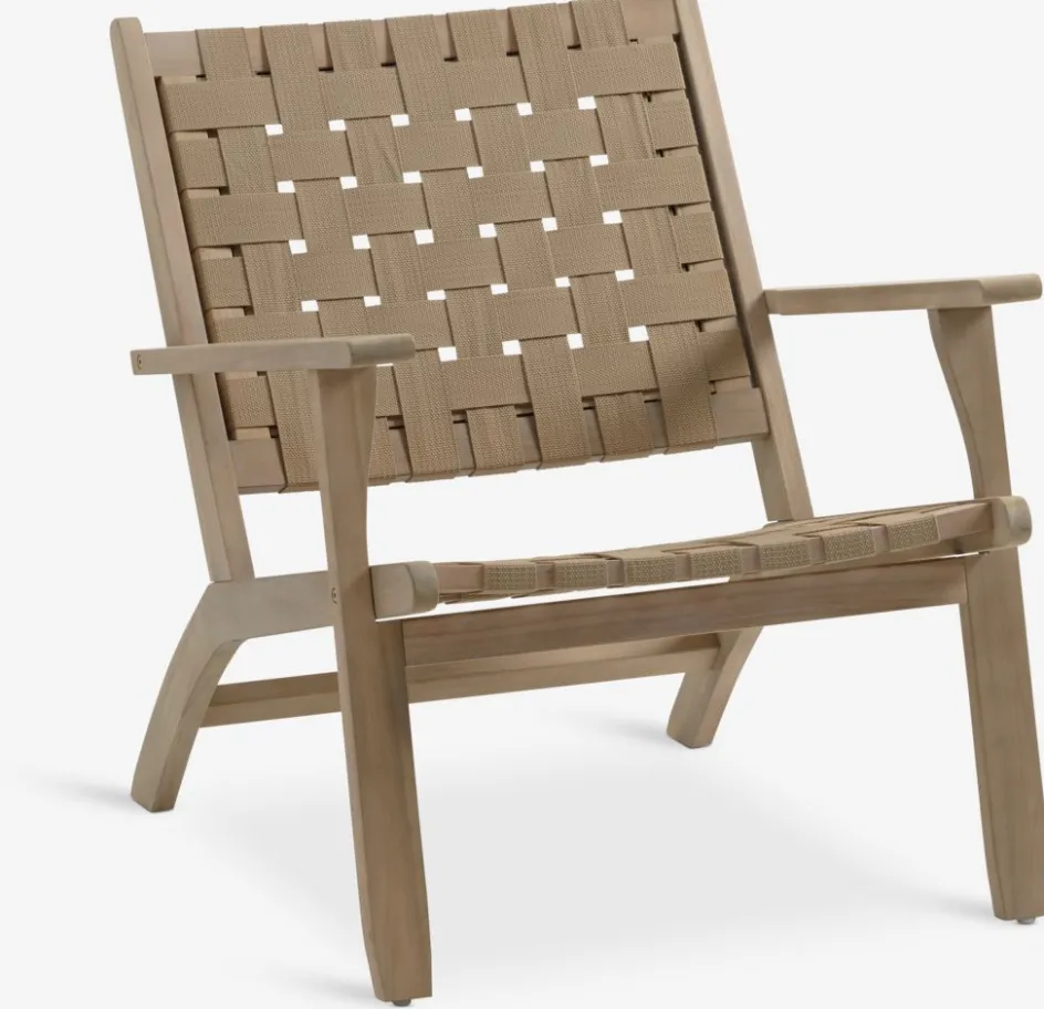 SKARAFauteuil lounge d'extérieur SKARA bois d'acacia massif-JYSK Online