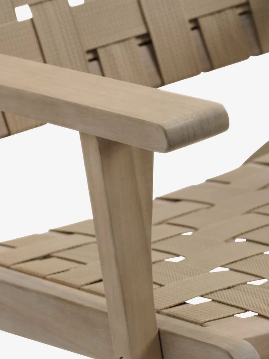 SKARAFauteuil lounge d'extérieur SKARA bois d'acacia massif-JYSK Online