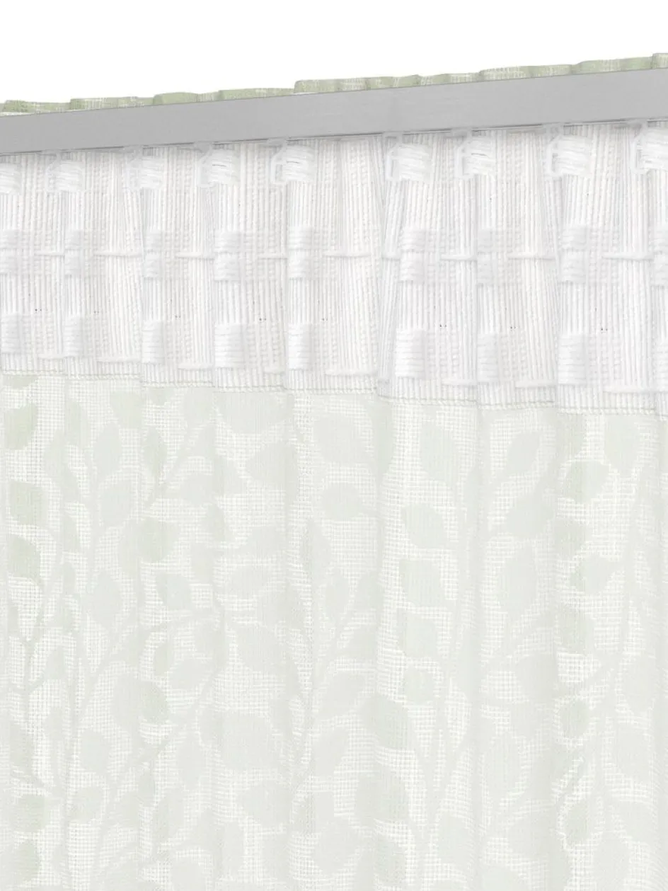 SKASENRideau SKASEN 1x140x300 feuilles vert poudré-JYSK Discount