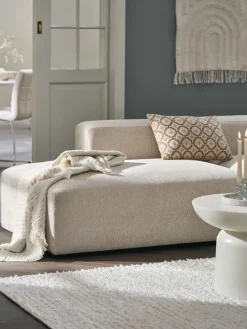 SKEJBYCanapé modulable SKEJBY 2pers. méridienne/extrémité beige-JYSK Outlet