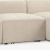 SKEJBYCanapé modulable SKEJBY 3personnes méridienne tissu beige-JYSK Discount