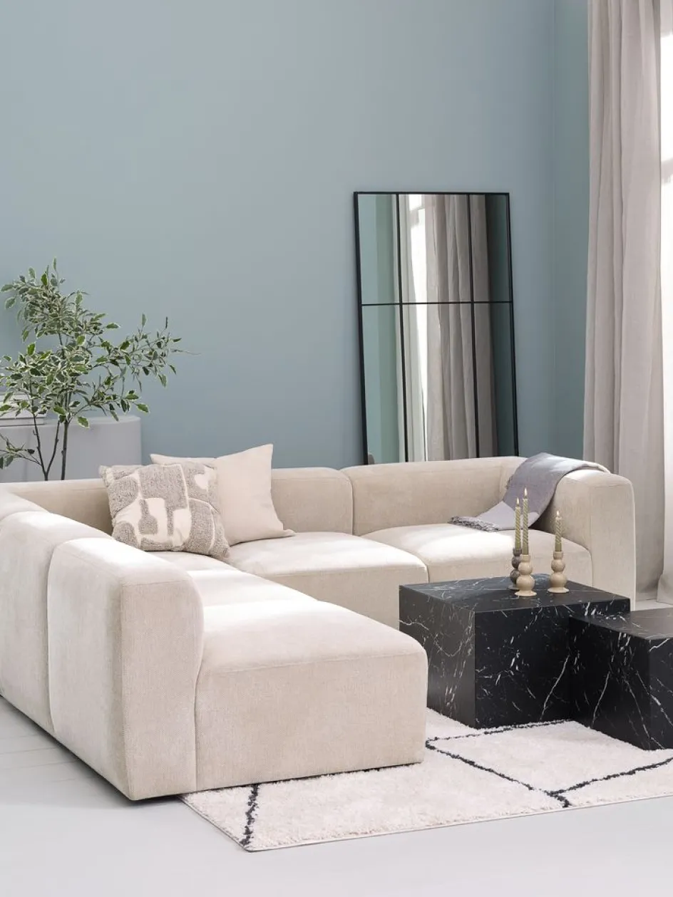 SKEJBYCanapé modulable SKEJBY 5 personnes angle beige-JYSK New