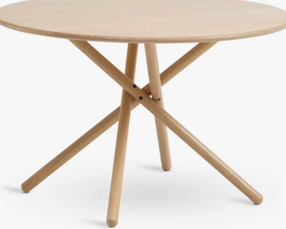 SKIBETTable SKIBET Ø120 chêne clair-Royal Oak Hot