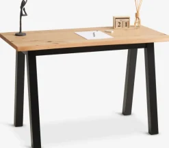 SKOVLUNDEBureau SKOVLUNDE 60x120 chêne naturel/noir-Royal Oak Online