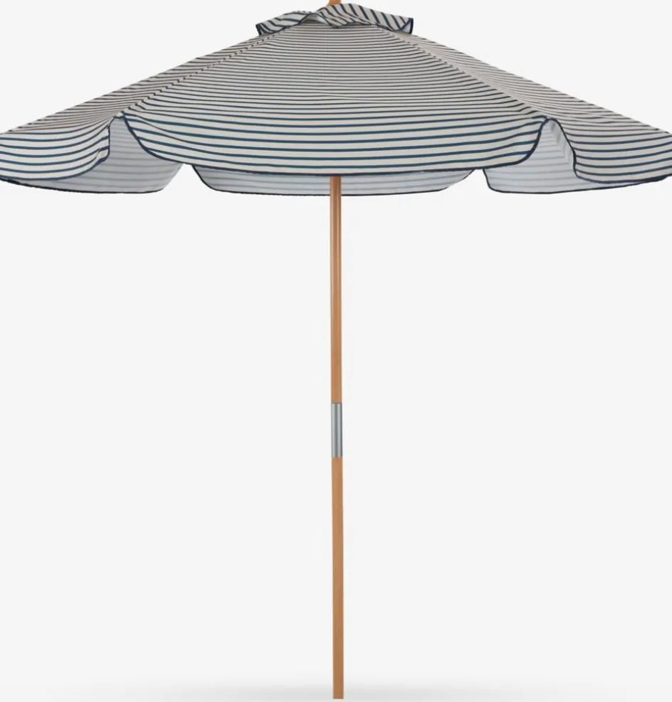 SMYGEHUKParasol SMYGEHUK Ø200 naturel/bleu-JYSK Sale