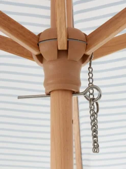 SMYGEHUKParasol SMYGEHUK Ø200 naturel/bleu-JYSK Sale