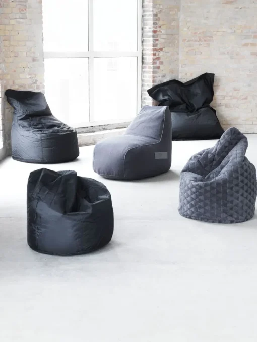 SNEKKERSTENPouf poire SNEKKERSTEN 60x90x60 gris-JYSK Clearance