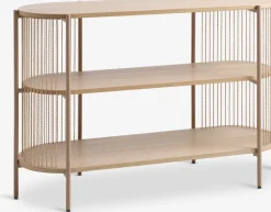 SNESLEVBuffet SNESLEV 2 étagères coloris chêne naturel-JYSK Outlet