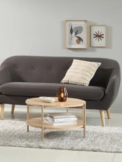 SNESLEVTable basse SNESLEV Ø70 coloris chêne naturel-JYSK New