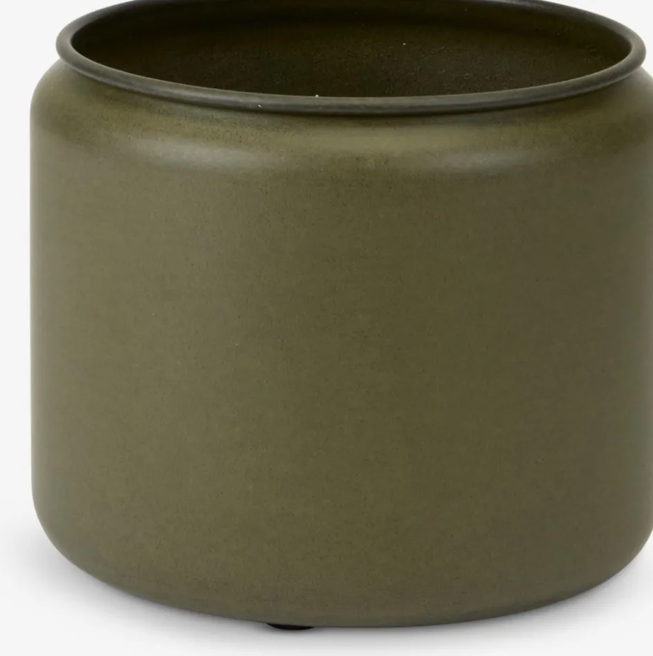 SNORKLABac à fleurs SNORKLA Ø25xH20 vert olive-JYSK Clearance