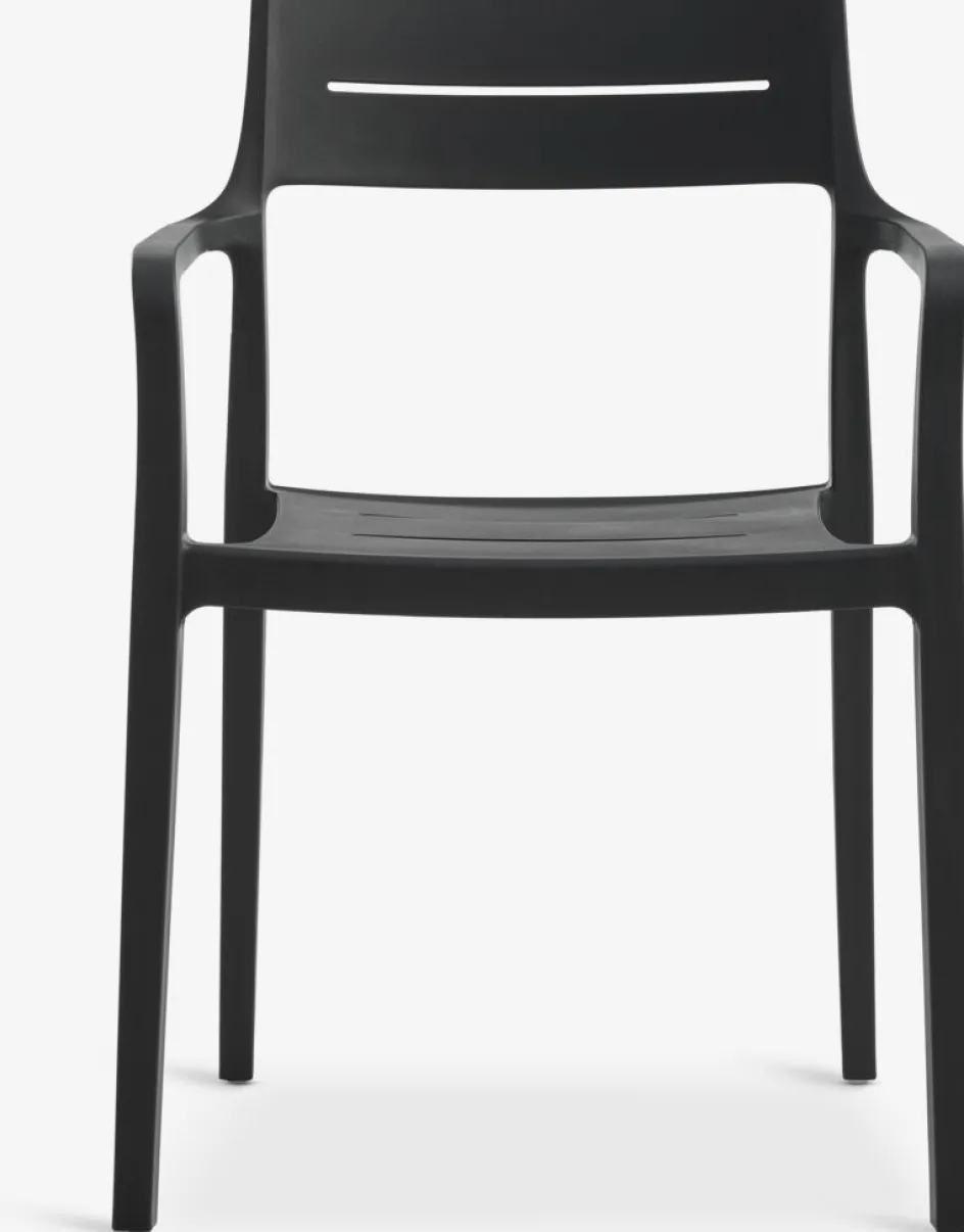 SONNERUP + INGSTRUPSONNERUP L215 table gris + 4 INGSTRUP chaises noir-JYSK Best
