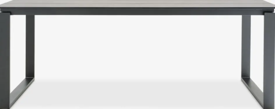 SONNERUP + INGSTRUPSONNERUP L215 table gris + 4 INGSTRUP chaises noir-JYSK Best