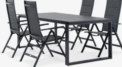 SONNERUP + MYSENSONNERUP L215 table + 4 MYSEN chaises gris-JUTLANDIA Hot