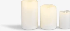 SORENBougie pilier LED SOREN Ø8xH10cm blanc-JYSK New