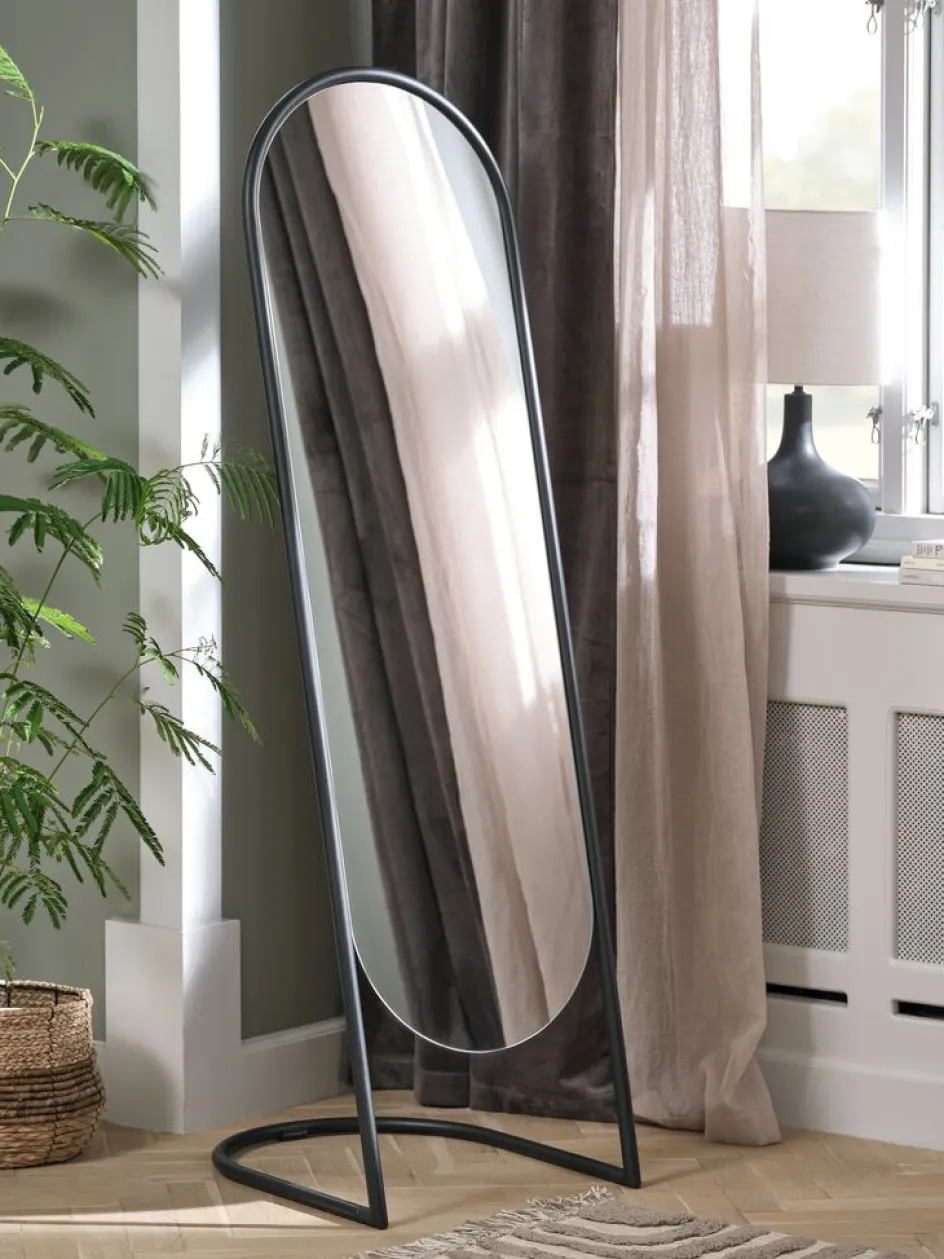 SPANGMiroir sur pied SPANG 45x155 noir-JYSK Discount