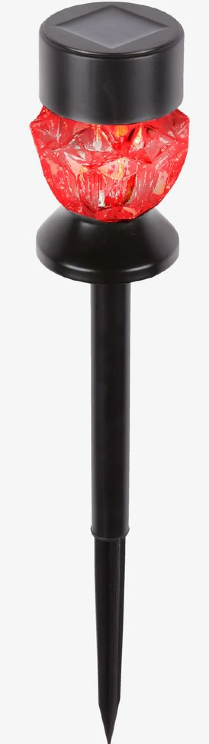 SPLITTERNELampe solaire SPLITTERNE Ø7xH35cm noir-JYSK