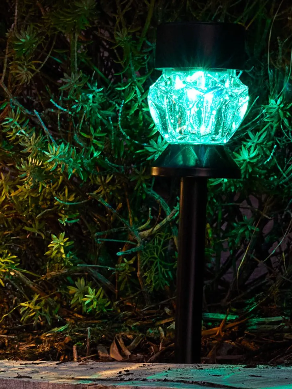 SPLITTERNELampe solaire SPLITTERNE Ø7xH35cm noir-JYSK