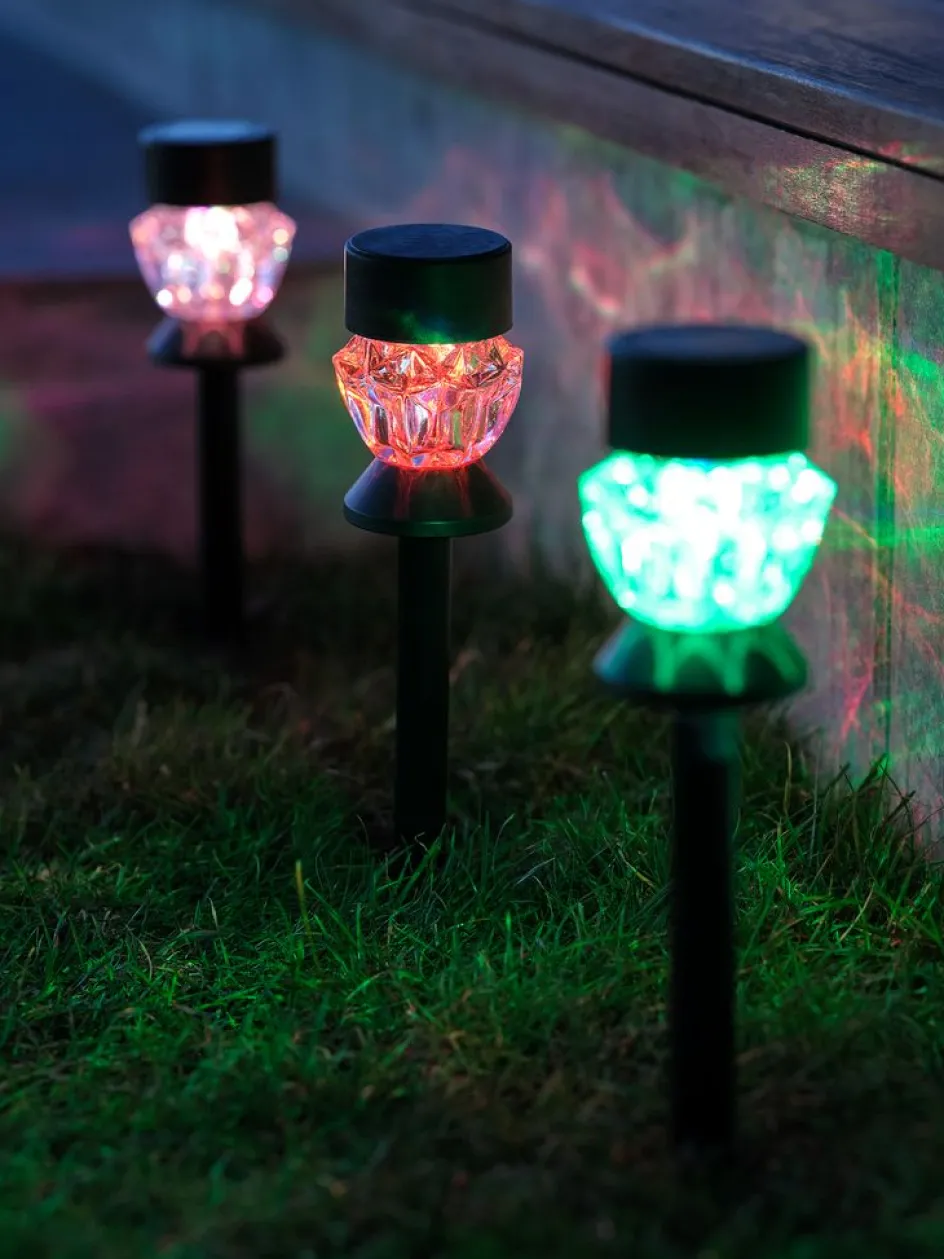 SPLITTERNELampe solaire SPLITTERNE Ø7xH35cm noir-JYSK